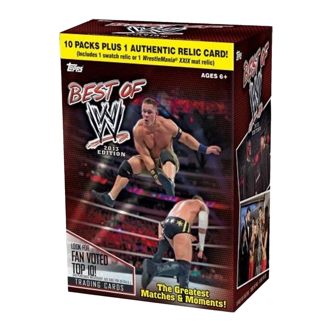 2013 Topps Best Of WWE Blaster Box