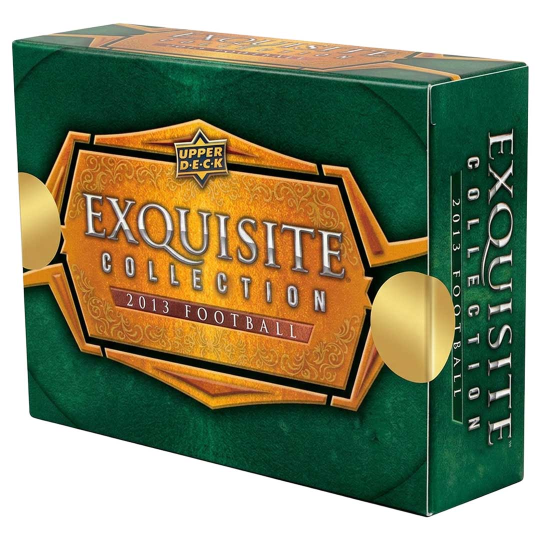 2013 Upper Deck Exquisite Football Hobby Box