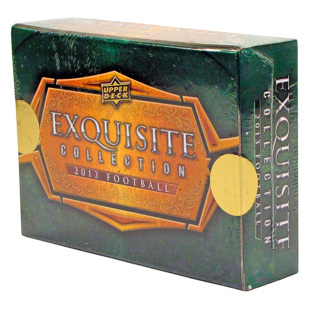 2013 Upper Deck Exquisite Football Hobby Box