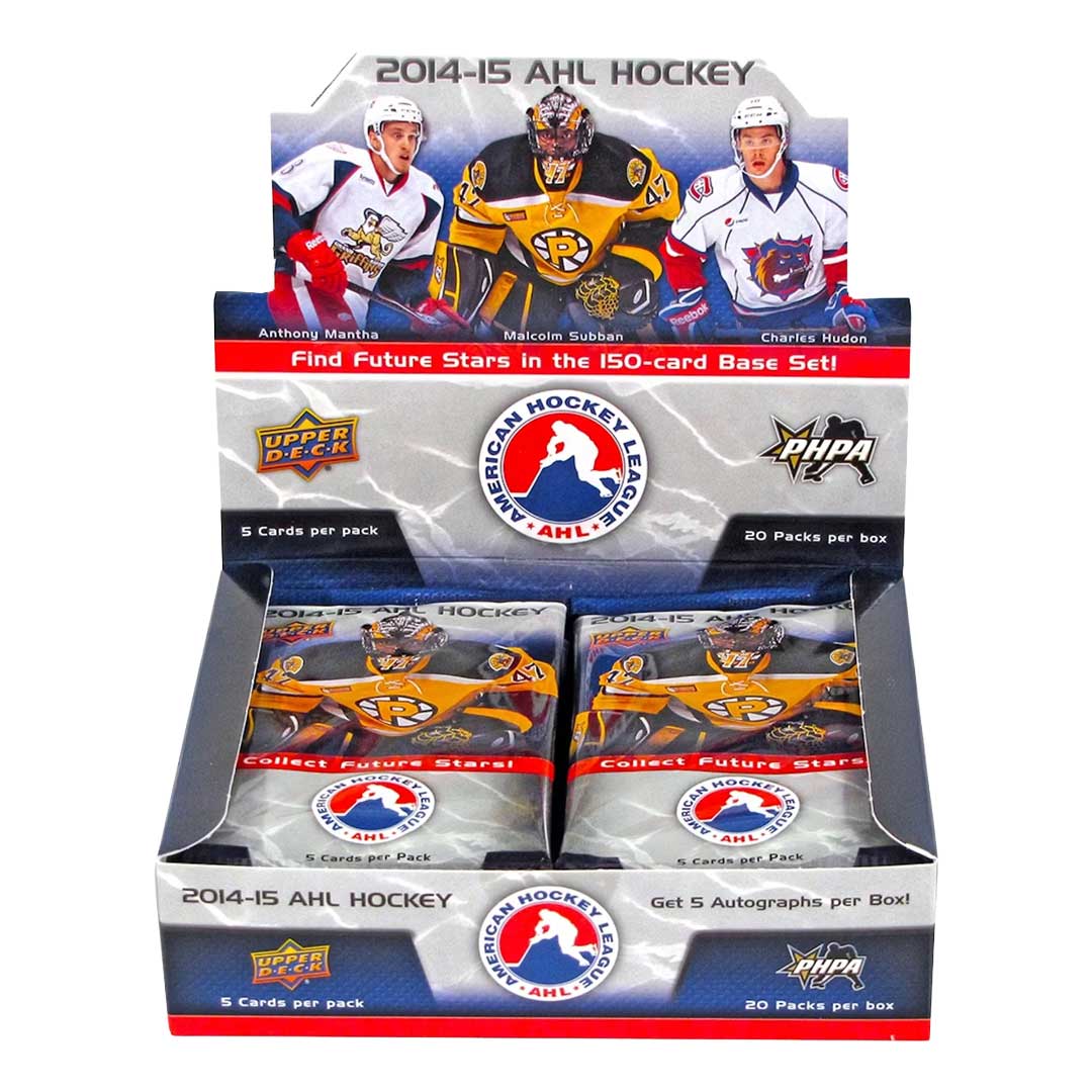 2014-15 Upper Deck AHL Hockey Hobby Box