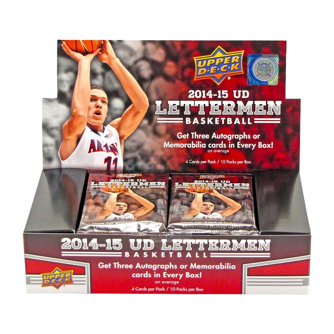 2014-15 Upper Deck Lettermen Basketball Hobby Box