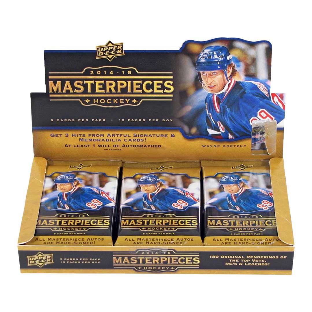 2014-15 Upper Deck Masterpieces Hockey Hobby Box
