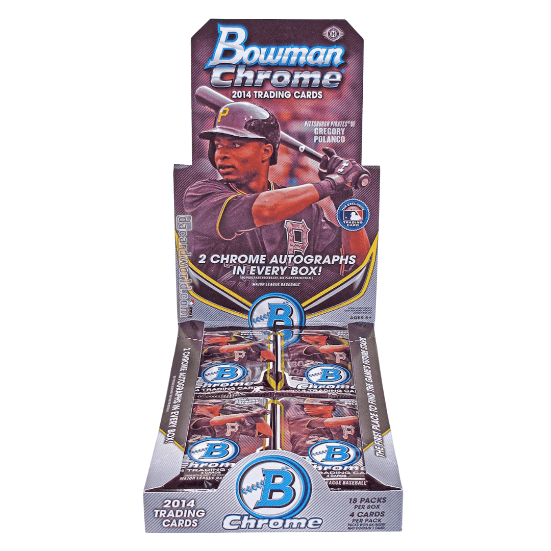2014 Bowman Chrome Baseball Hobby Box