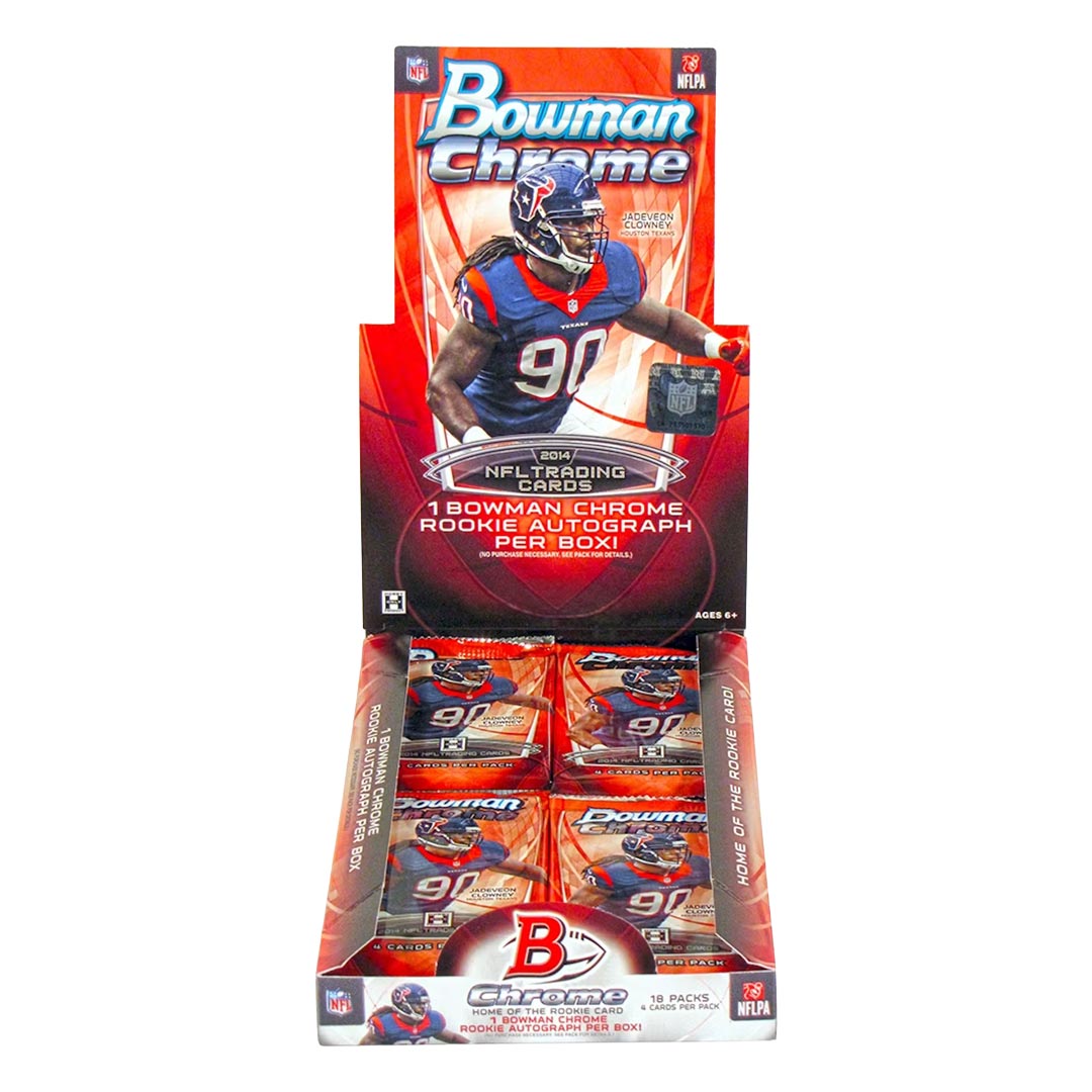 2014 Bowman Chrome Football Hobby Box