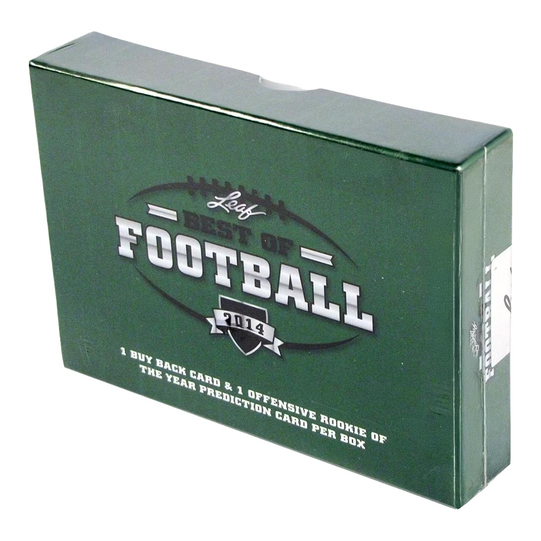 2014 Leaf Best of Football Hobby Box