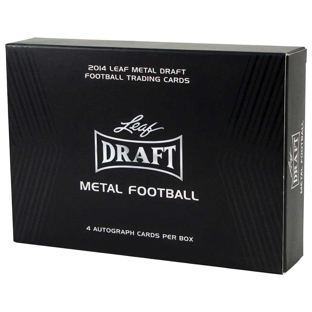 2014 Leaf Metal Draft Football Hobby Box