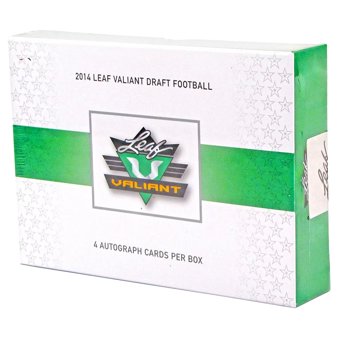 2014 Leaf Valiant Football Hobby Box