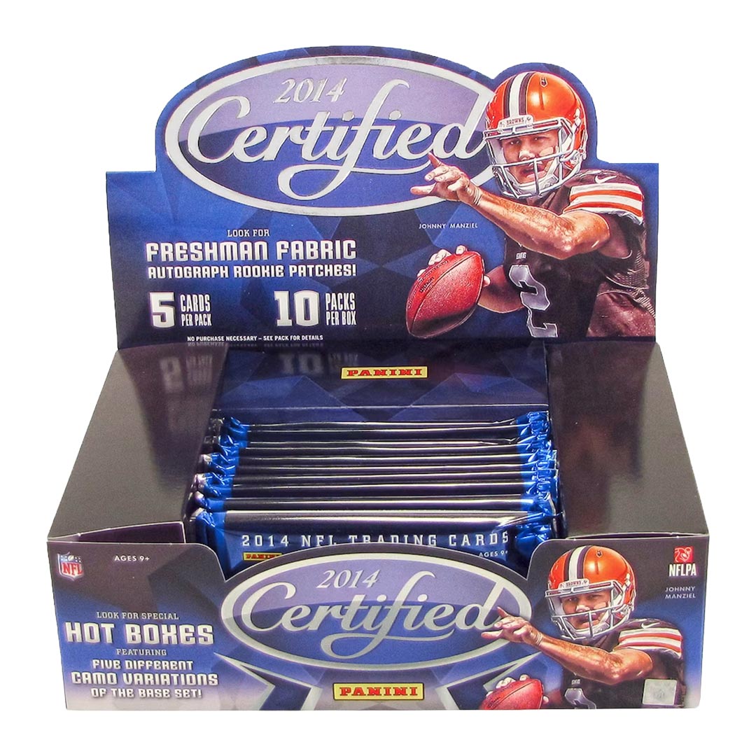 2014 Panini Certified Football Hobby Box