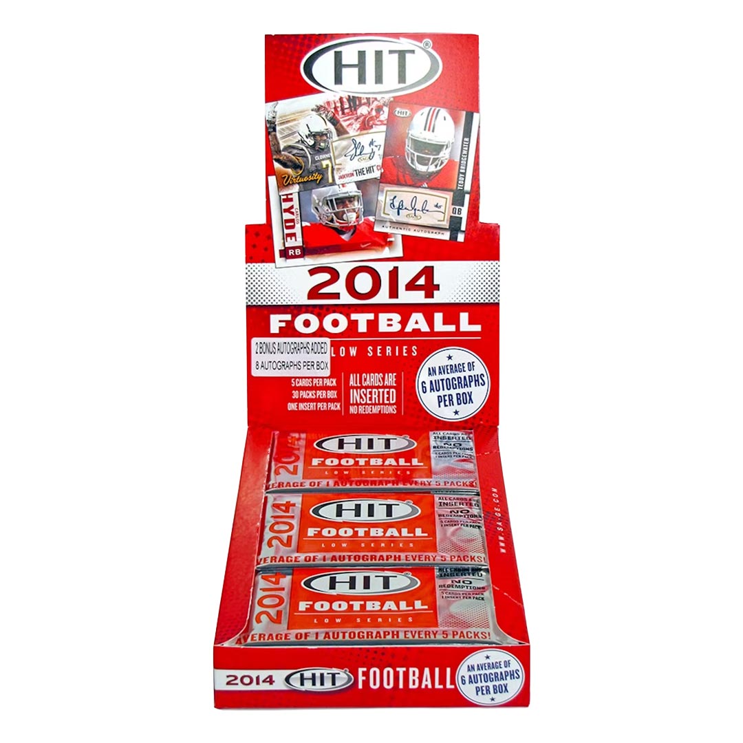 2014 Sage Hit Low Series Football Hobby Box