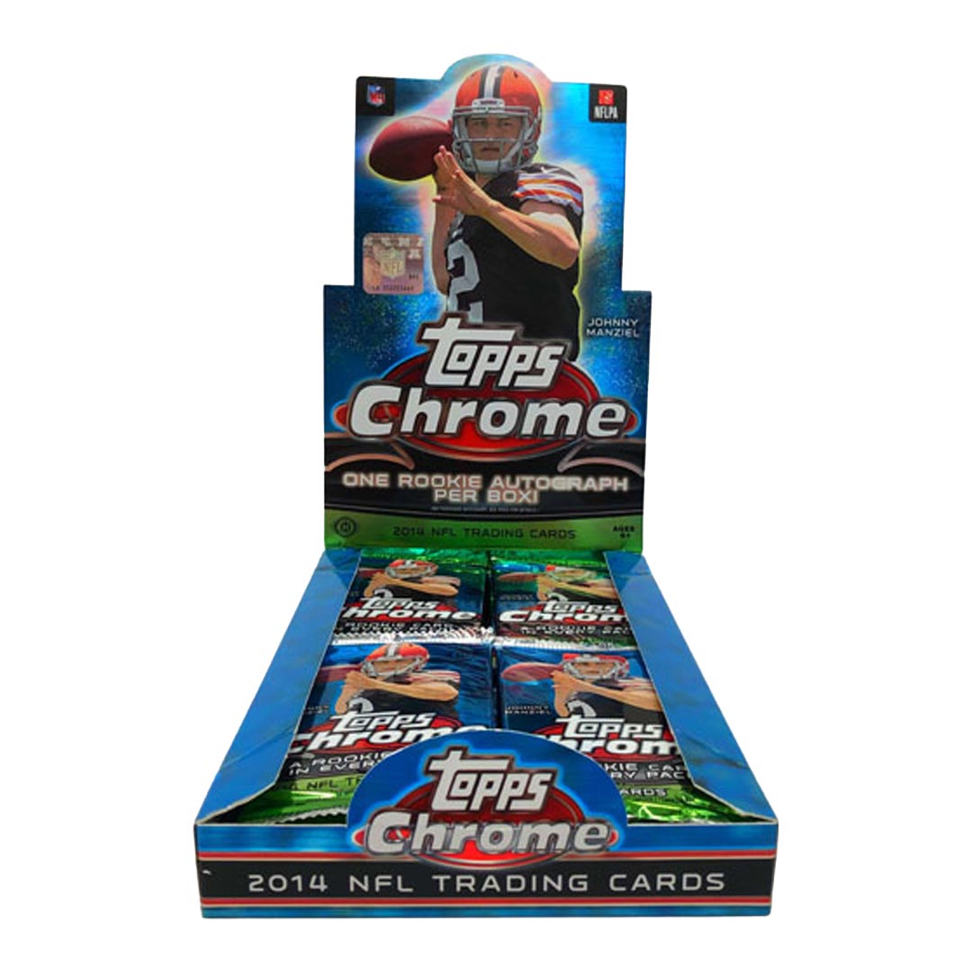2014 Topps Chrome Football Hobby Box