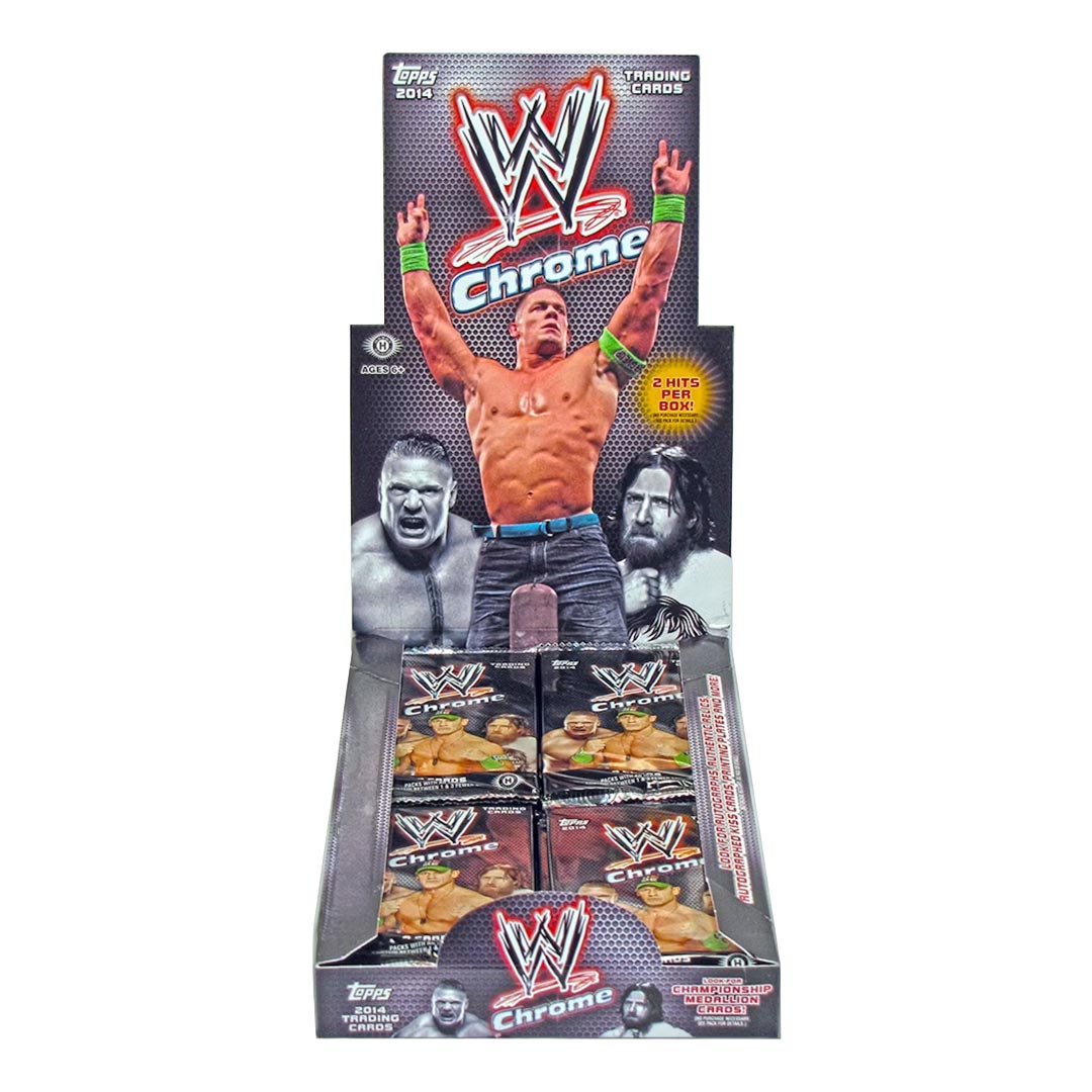 2014 Topps Chrome WWE Hobby Box