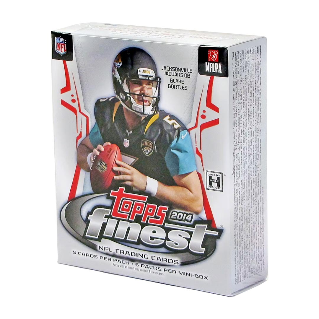 2014 Topps Finest Football Hobby Mini Box