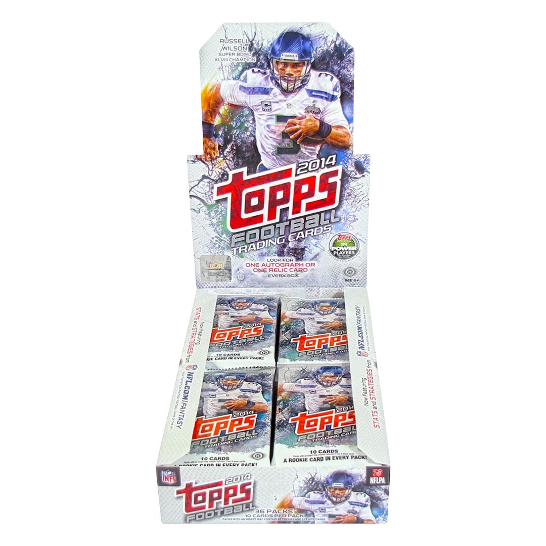 2014 Topps Football Hobby Box
