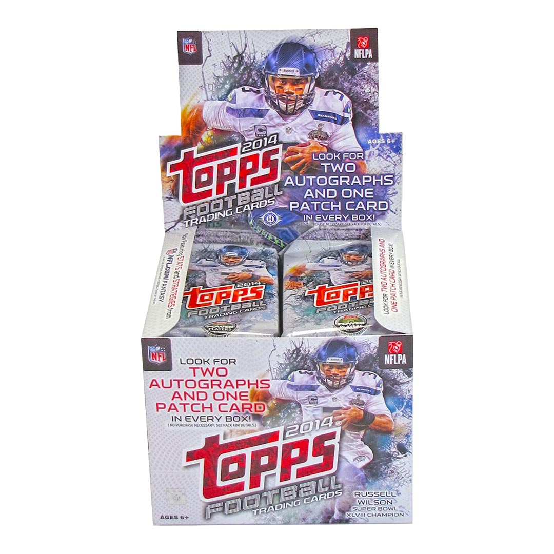 2014 Topps Football Jumbo HTA Box