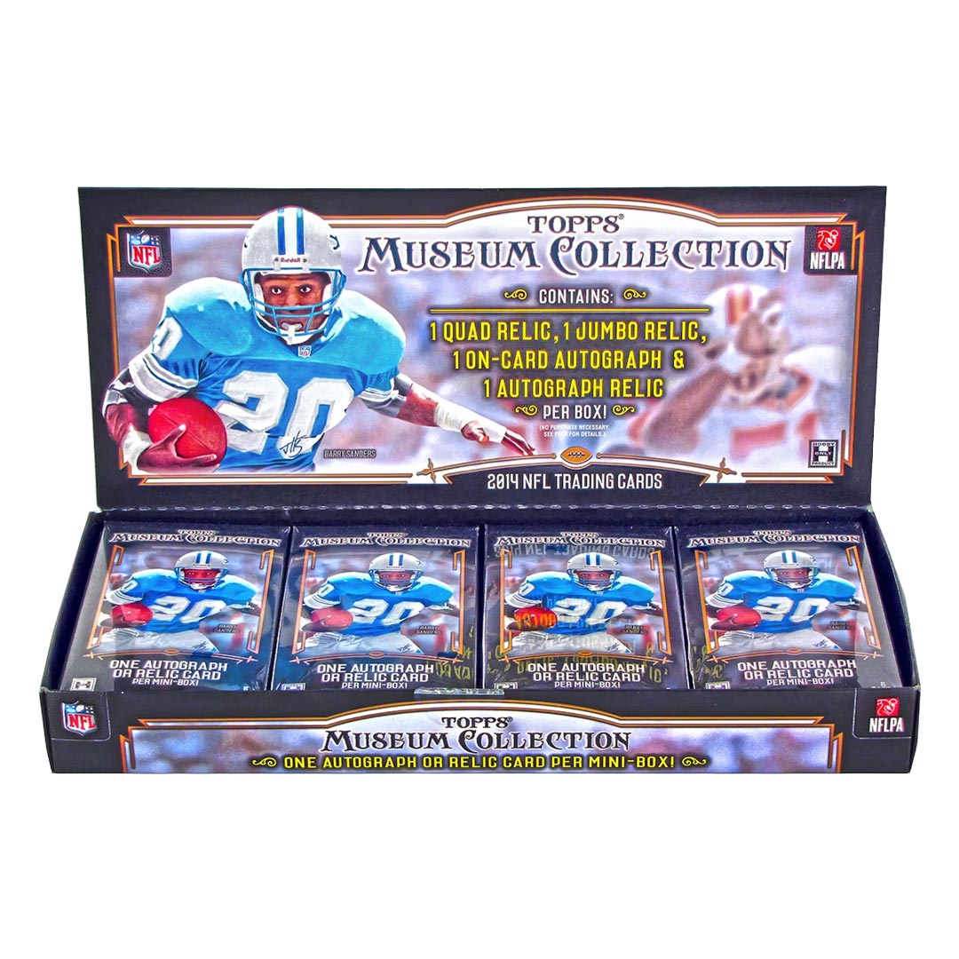 2014 Topps Museum Collection Football Hobby Box