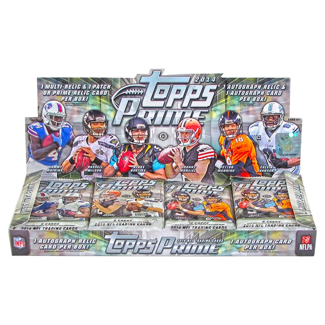 2014 Topps Prime Football Hobby Box