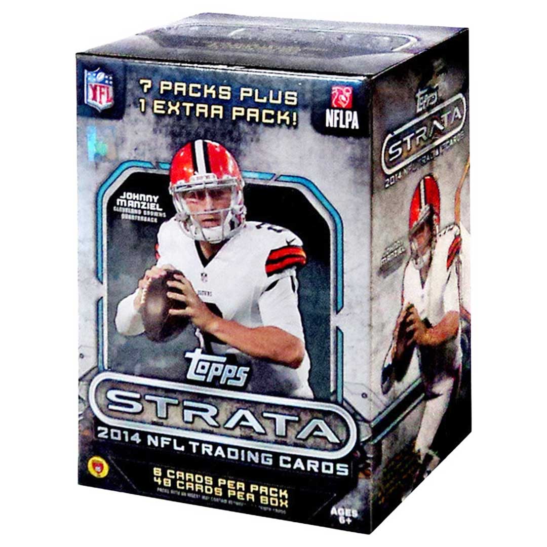 2014 Topps Strata Football Blaster Box