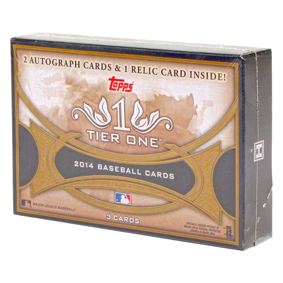 2014 Topps Tier One Baseball Hobby Box