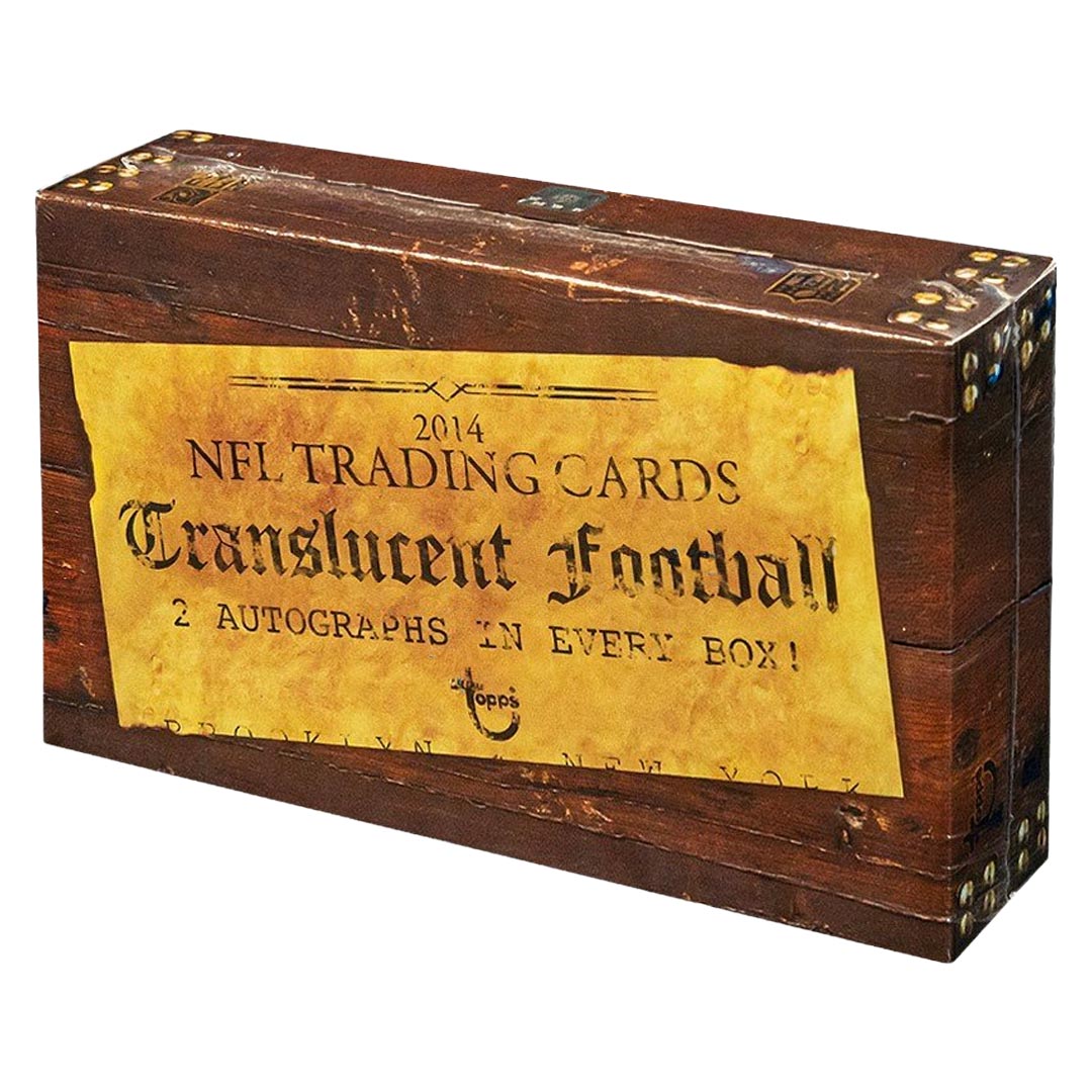 2014 Topps Translucent Football Box