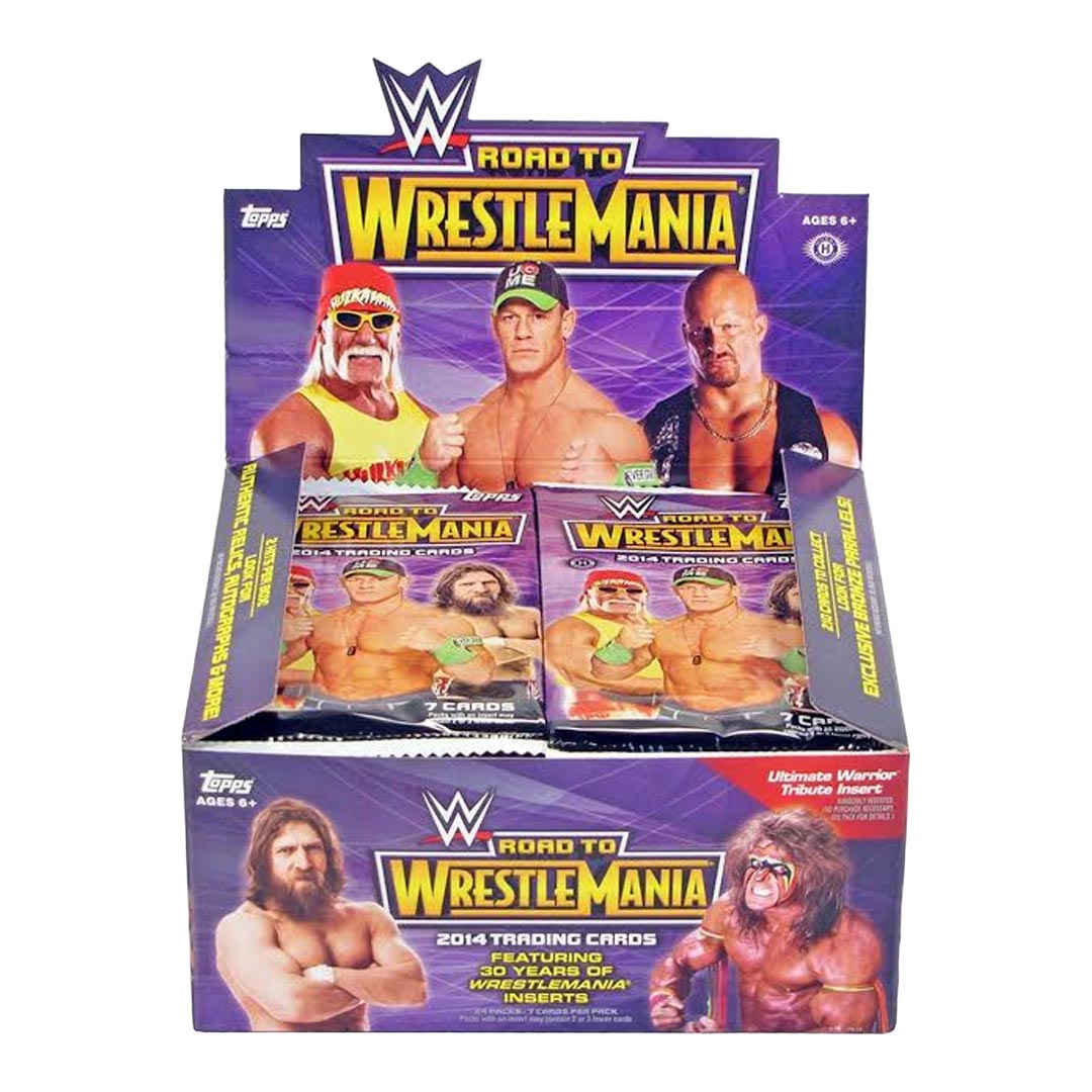 2014 Topps WWE Road To Wrestlemania Hobby Box