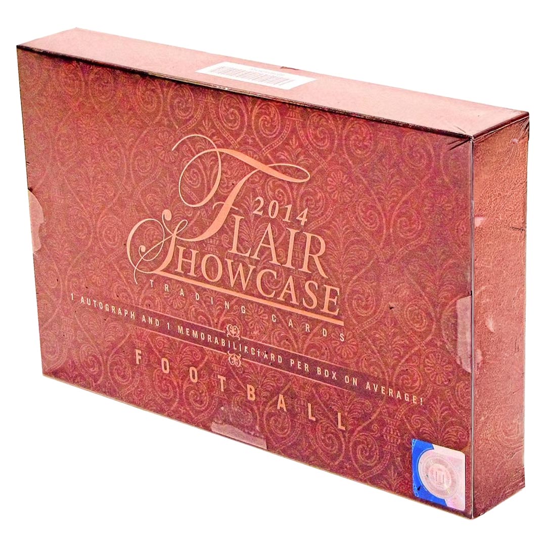 2014 Upper Deck Flair Showcase Football Hobby Box