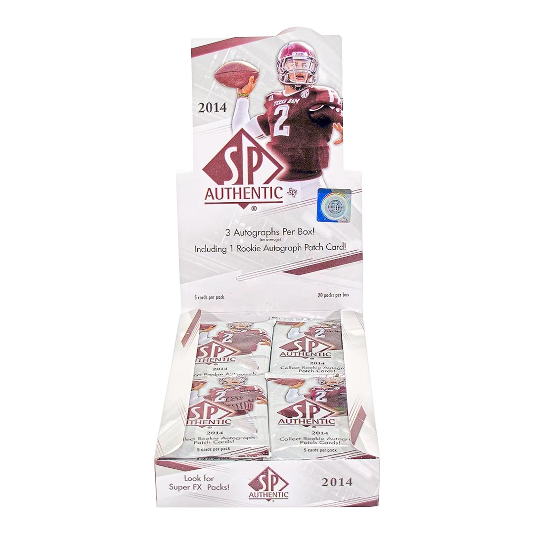 2014 Upper Deck SP Authentic Football Hobby Box