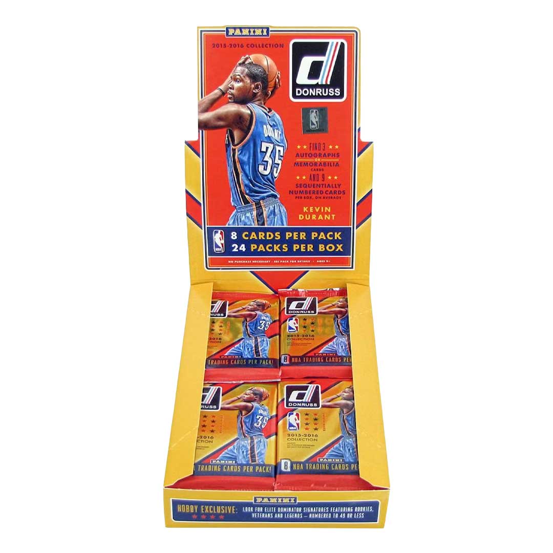 2015-16 Panini Donruss Basketball Hobby Box