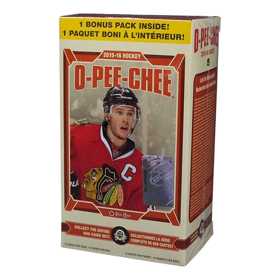2015-16 Upper Deck O Pee Chee Hockey 14ct Blaster Box