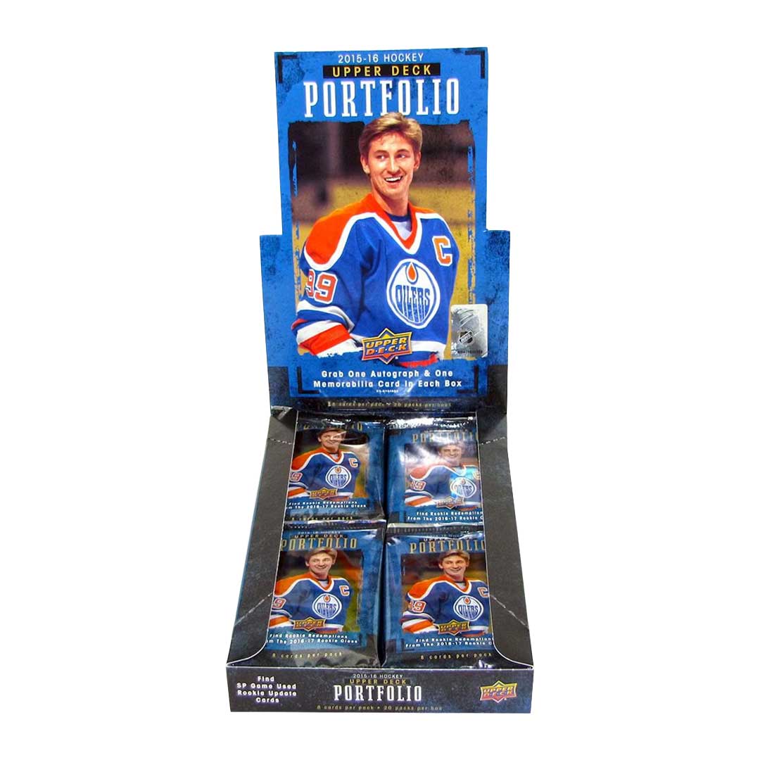 2015-16 Upper Deck Portfolio Hockey Hobby Box