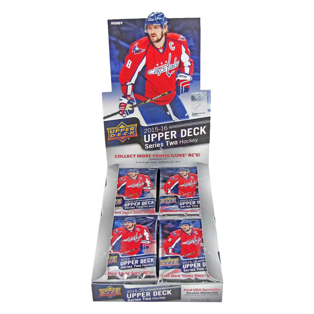 2015-16 Upper Deck Series 2 Hockey Hobby Box