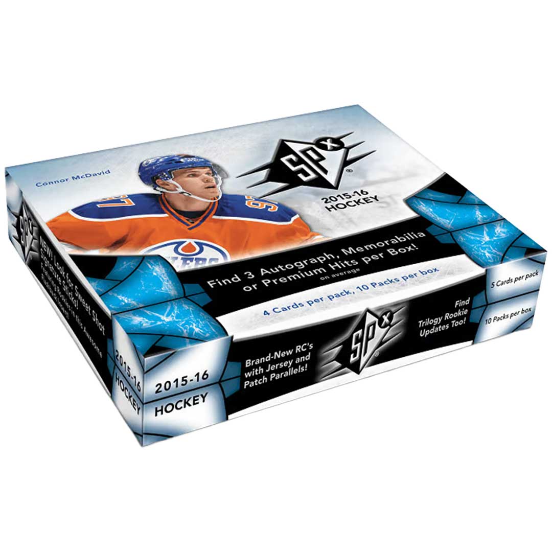 2015-16 Upper Deck SPx Hockey Hobby Box