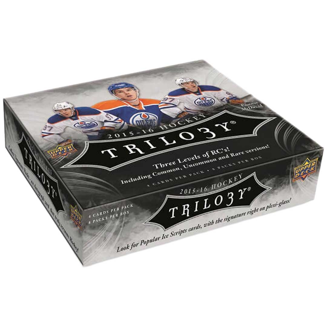2015-16 Upper Deck Trilogy Hockey Hobby Box