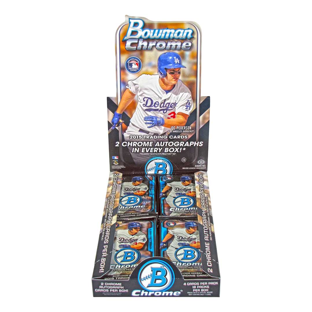 2015 Bowman Chrome Baseball Hobby Box