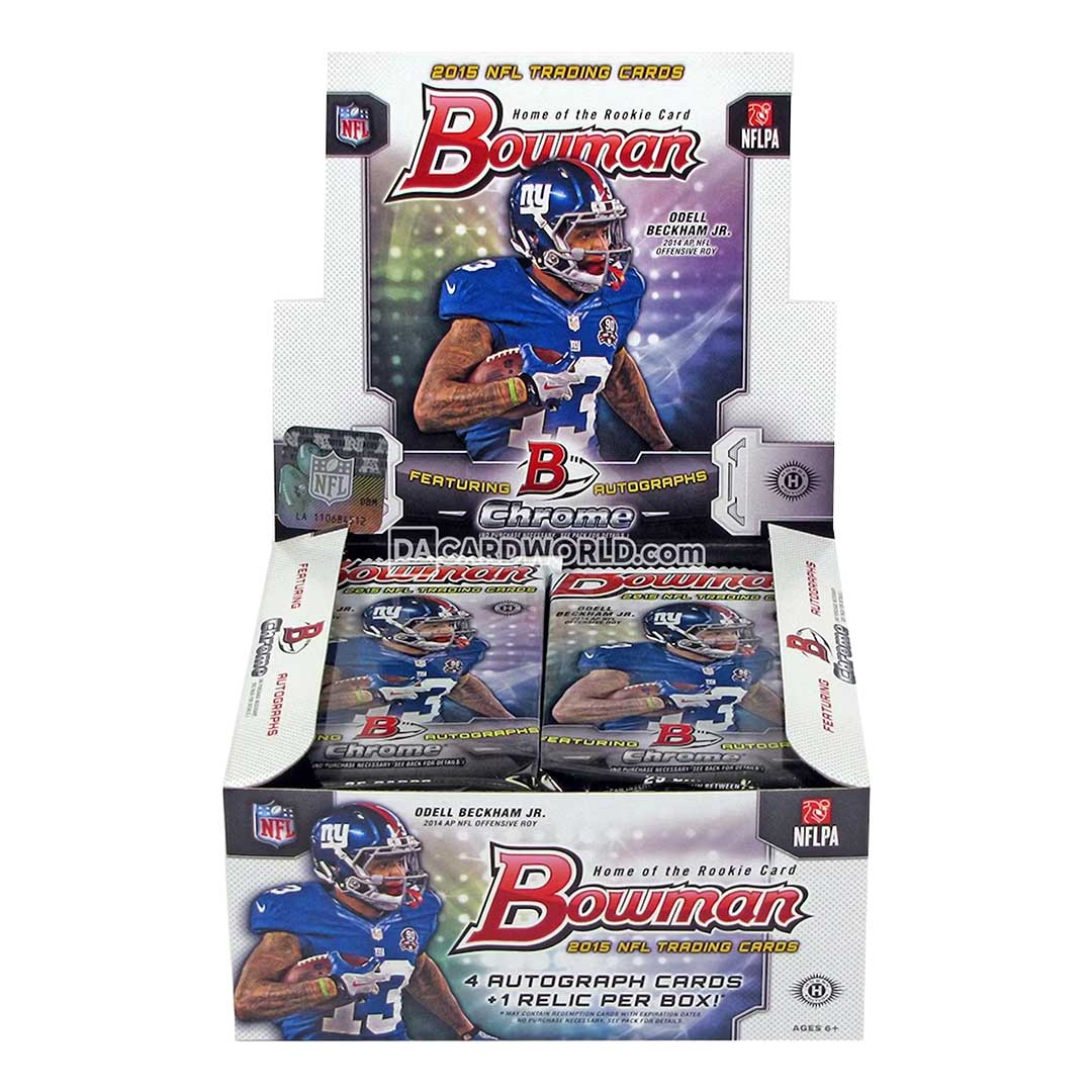 2015 Bowman Football Hobby Box