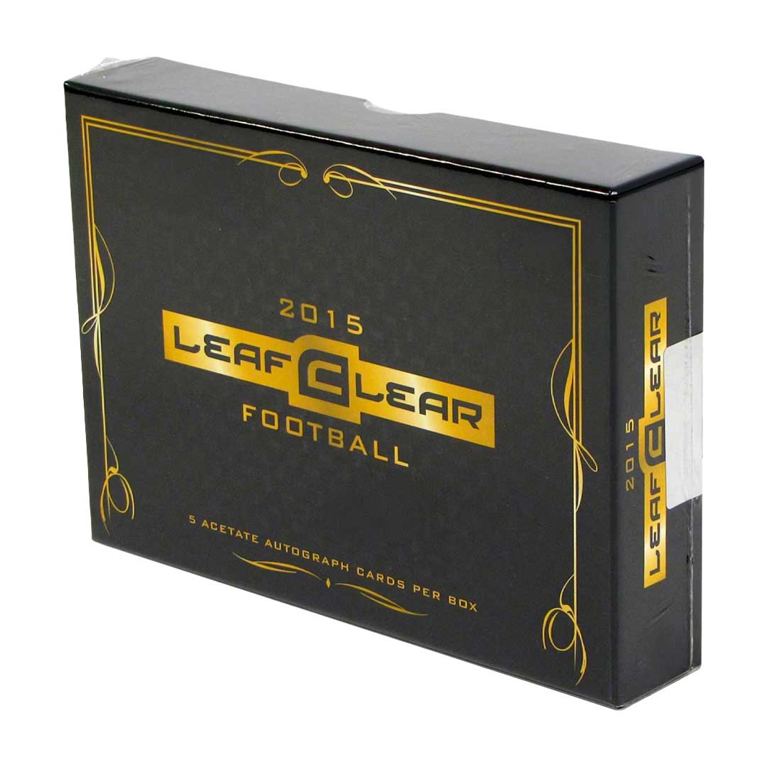 2015 Leaf Clear Football Hobby Box