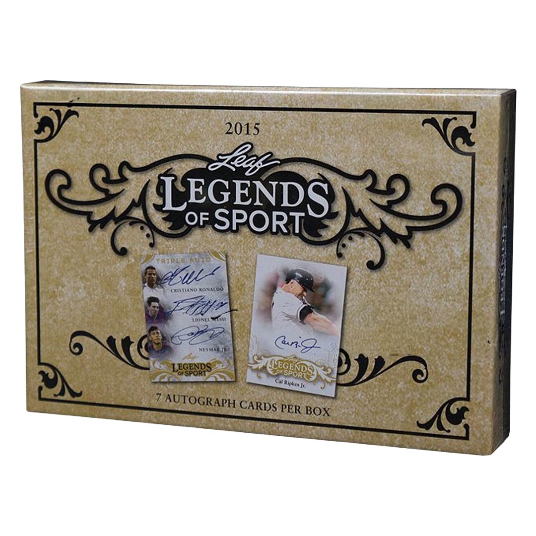 2015 Leaf Legends of Sport Trading Cards Box