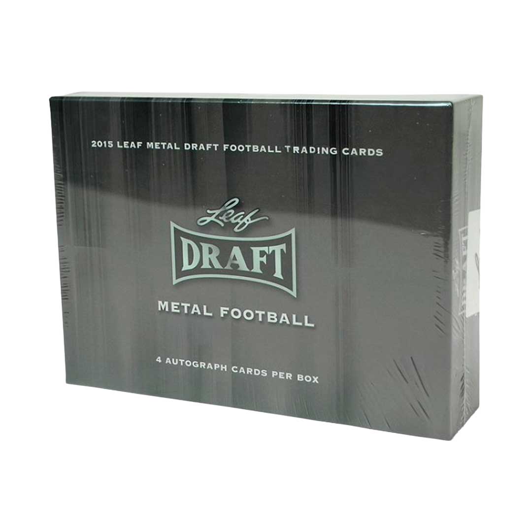 2015 Leaf Metal Draft Football Hobby Box