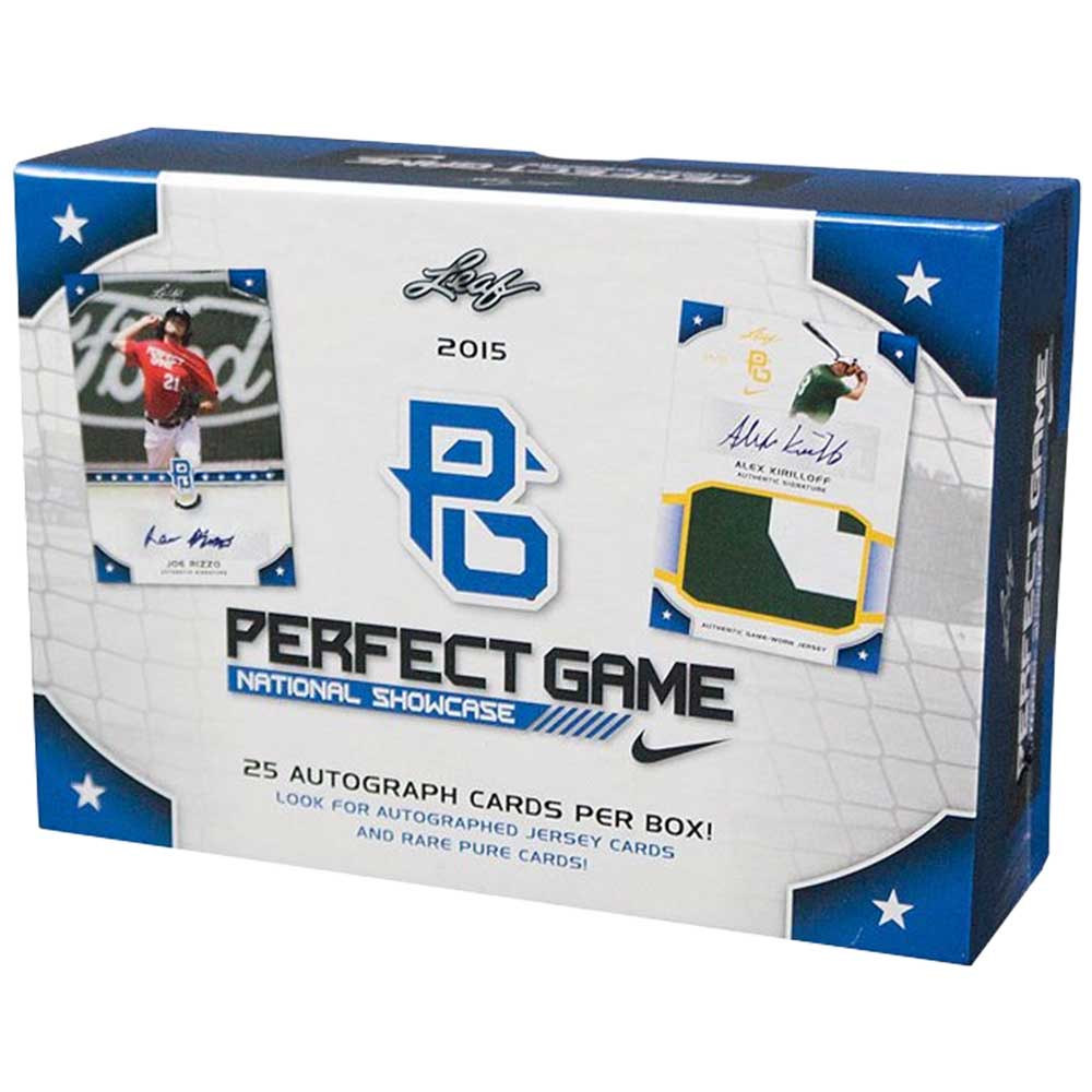 2015 Leaf Perfect Game Showcase Baseball Box