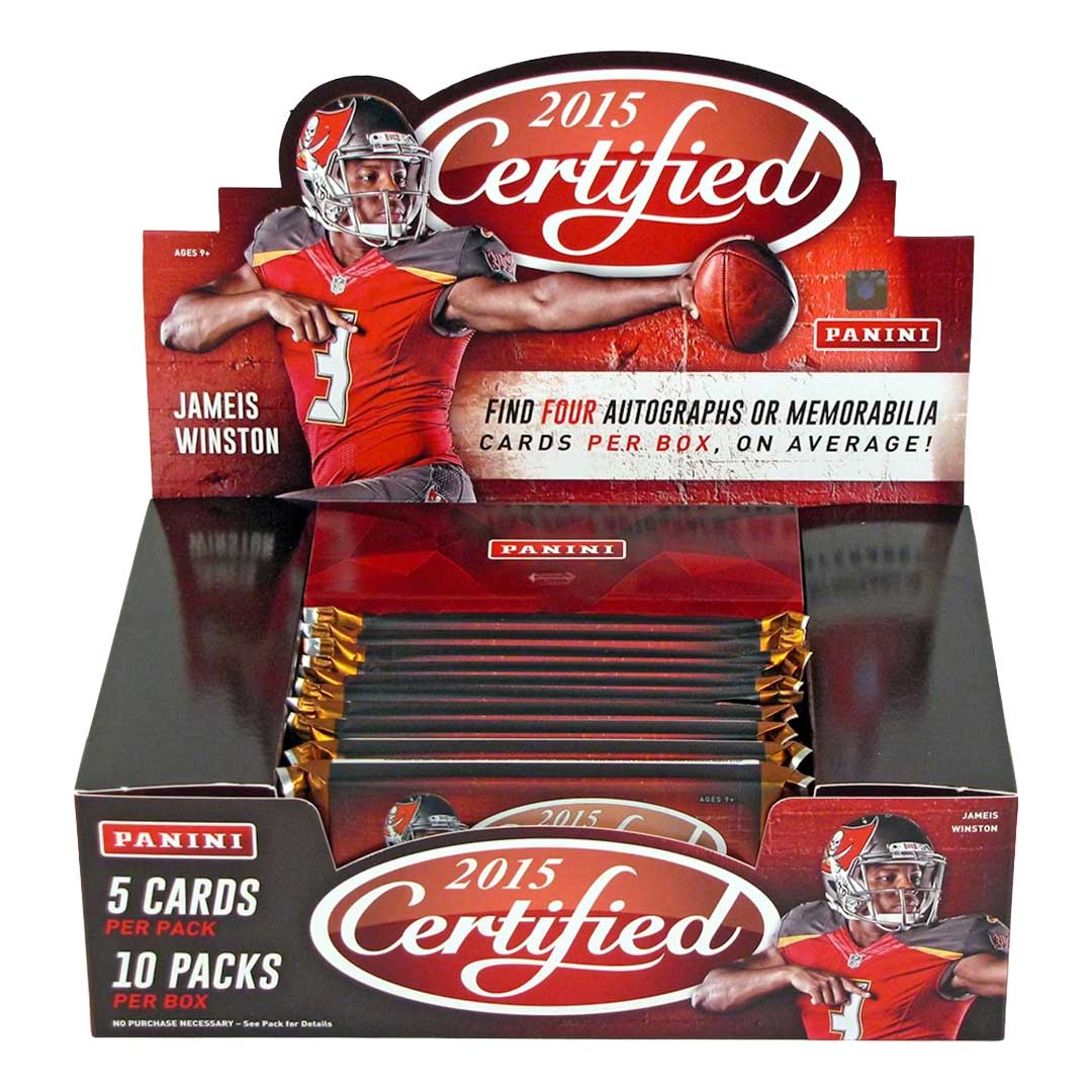 2015 Panini Certified Football Hobby Box