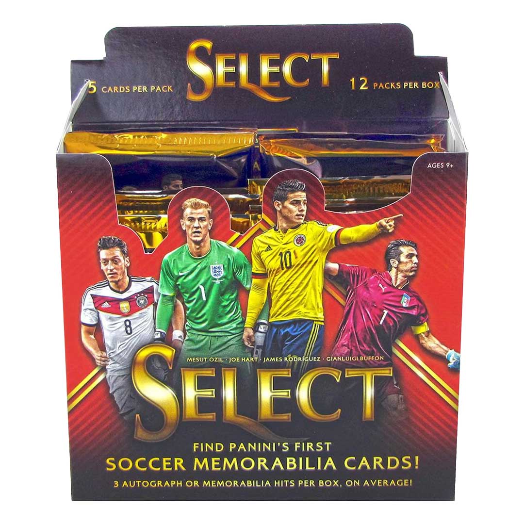 2015 Panini Select Soccer Hobby Box