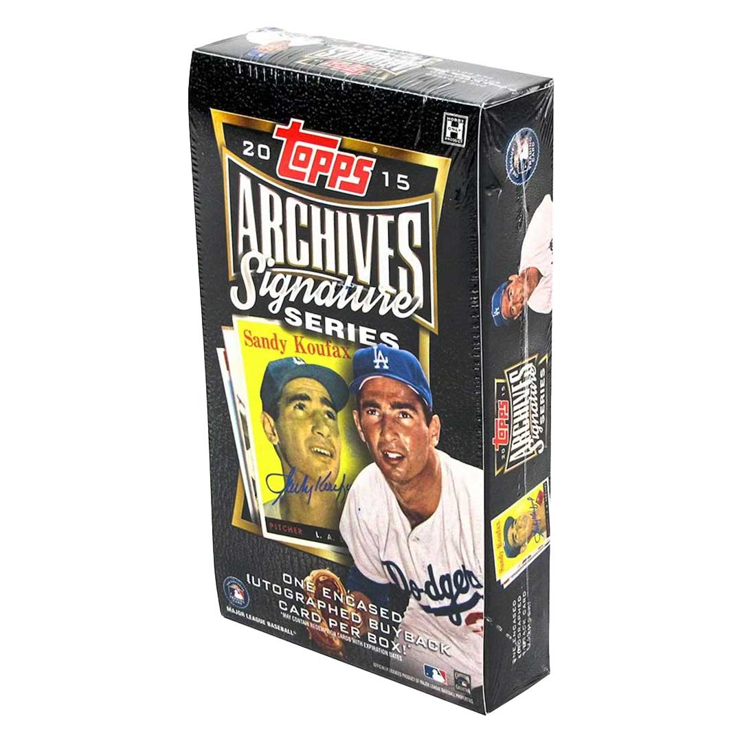2015 Topps Archives Signature Series Baseball Hobby Box