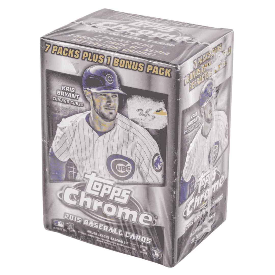 2015 Topps Chrome Baseball Blaster Box