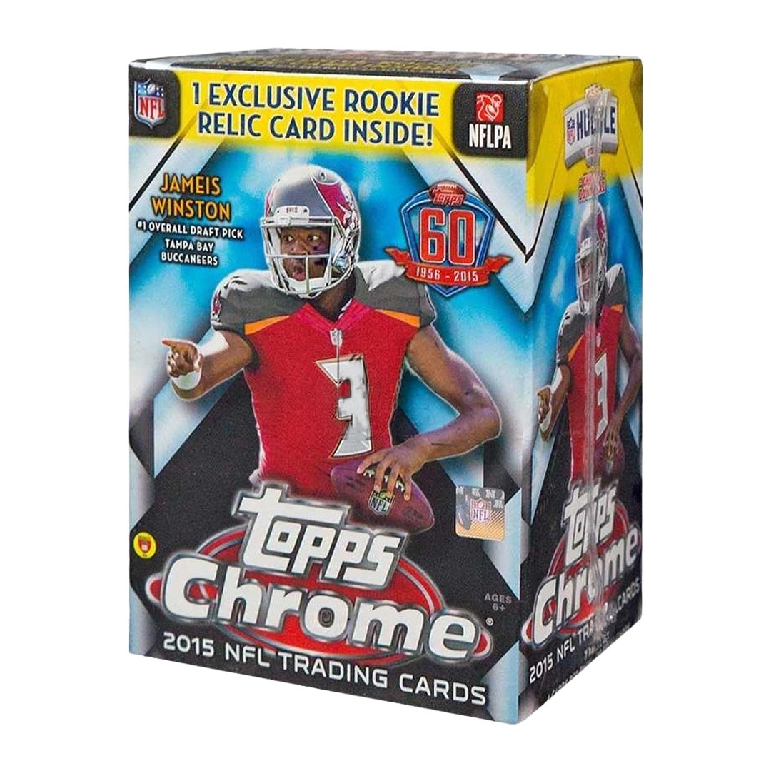 2015 Topps Chrome Football Blaster Box