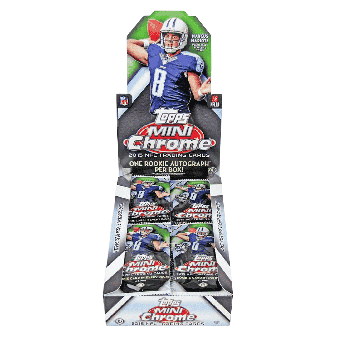 2015 Topps Chrome Mini Football Box