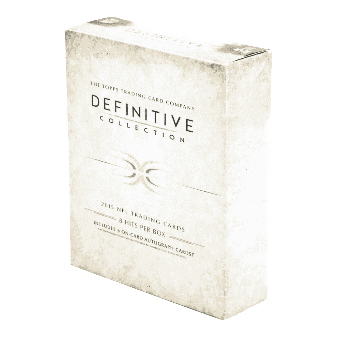 2015 Topps Definitive Football Hobby Box