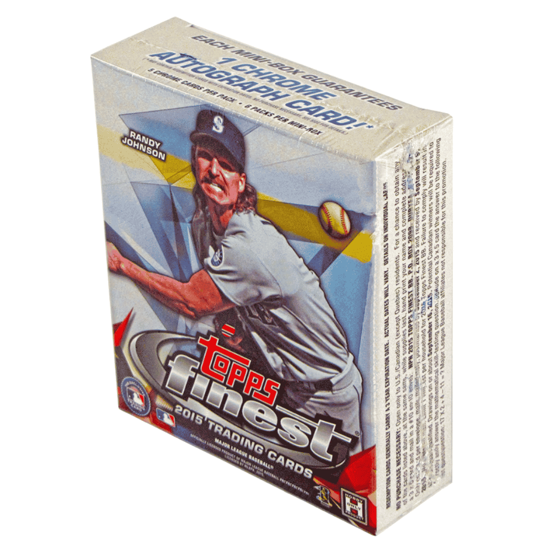 2015 Topps Finest Baseball Hobby Mini-Box