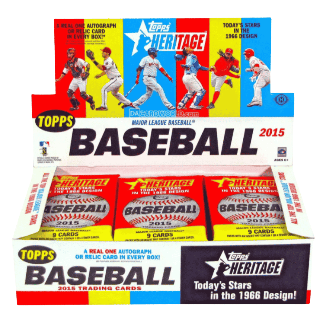 2015 Topps Heritage Baseball Hobby Box