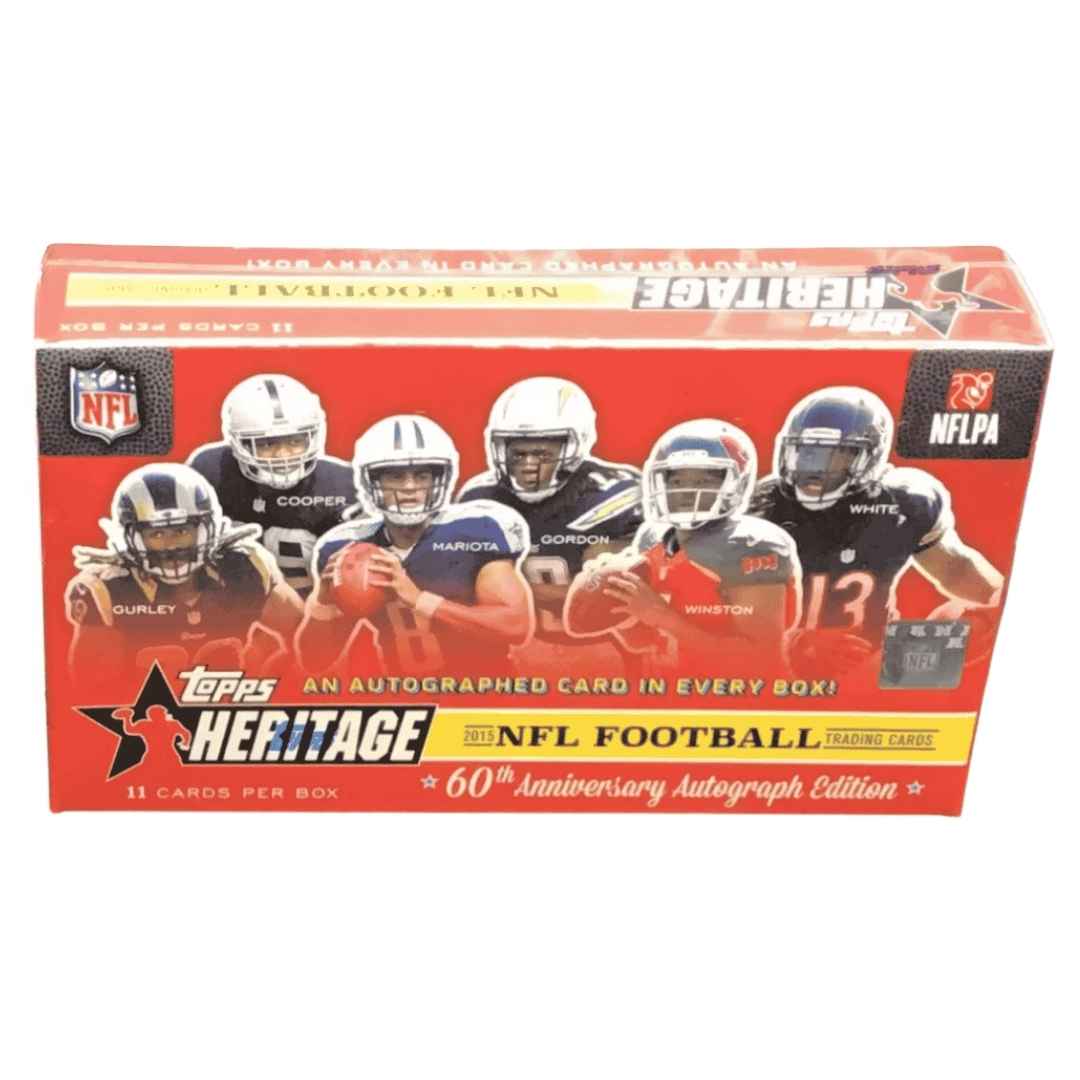 2015 Topps Heritage Football Box