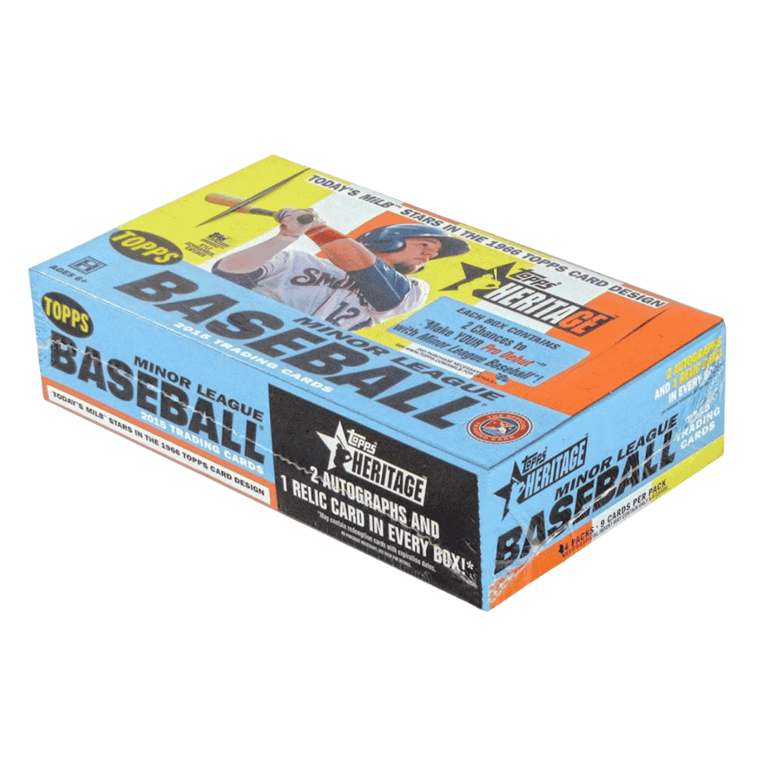 2015 Topps Heritage Minor League Baseball Hobby Box