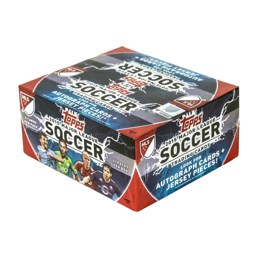 2015 Topps MLS Major League Soccer 24-Pack Retail Box